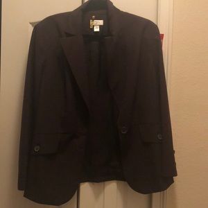 Brown Suit Jacket